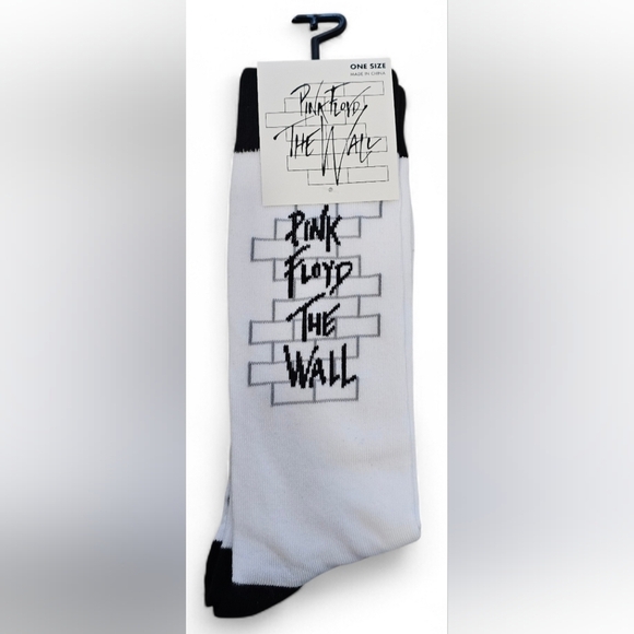 Pink Floyd Other - Pink Floyd The Wall Black and White Adult Socks. New